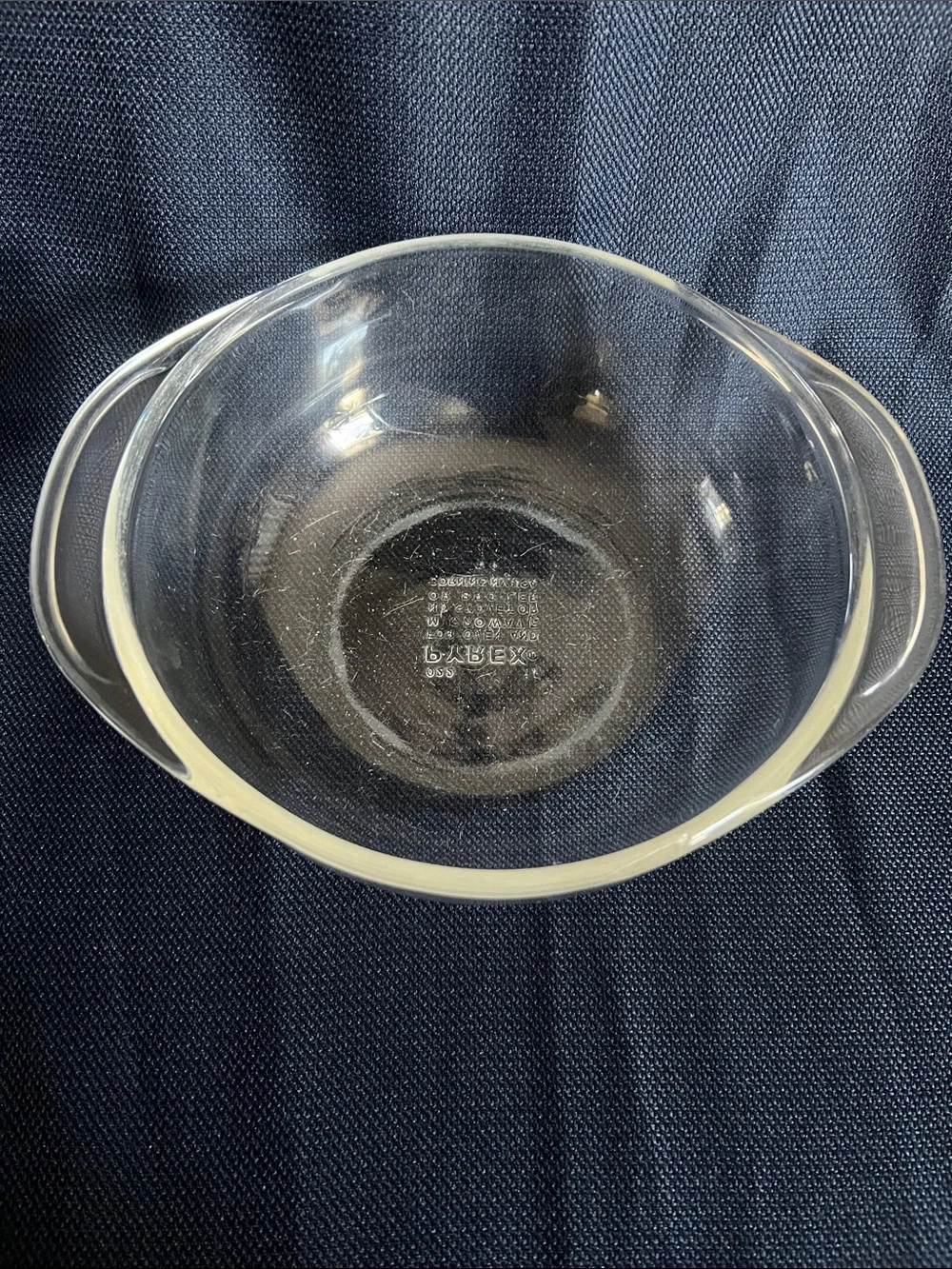 Pyrex 002 Clear Glass Oval Casserole with Lid 682-C 1 quart Casserole Dish